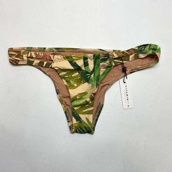 Vitamin A Other - Vitamin A Green Palm Tree Leaf Bikini Bottoms